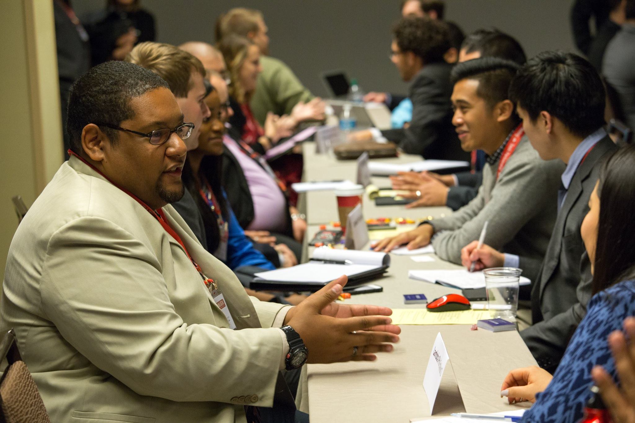 Building university relations through fireside chats