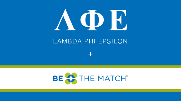 Be The Match with Lambda Phi Epsilon