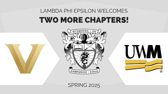 Lambda Phi Epsilon expands with new chapters at Vanderbilt University and UW-Milwaukee, fostering Asian-interest brotherhood and leadership as 19 new members join the world’s largest fraternity of its kind.